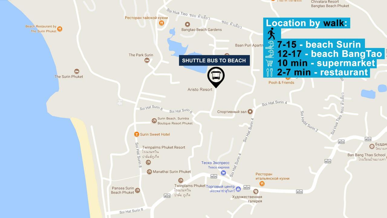 Apartamento The Aristo By Holy Cow, 2-Br Loft, 90 M2, Pool View Hat Surin Exterior foto